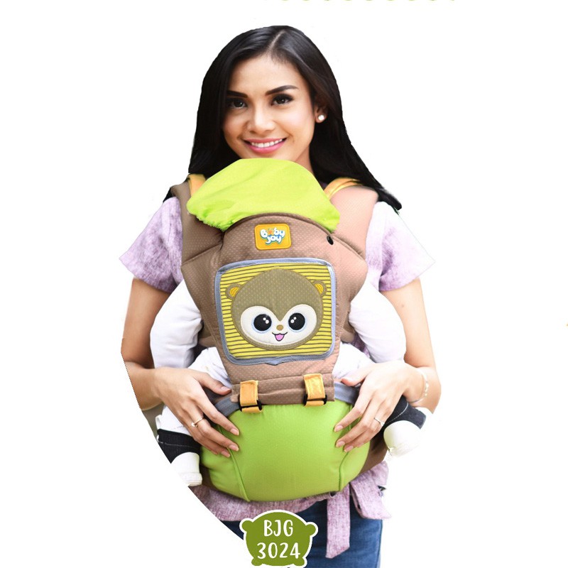 Gendongan Bayi Depan Baby Joy Hipseat 4 in 1 Mochino Series