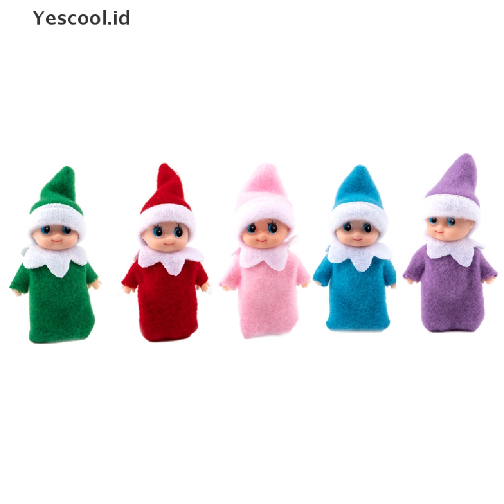 (Yescool) Mainan Boneka Elf Ukuran 8cm Untuk Bayi / Balita