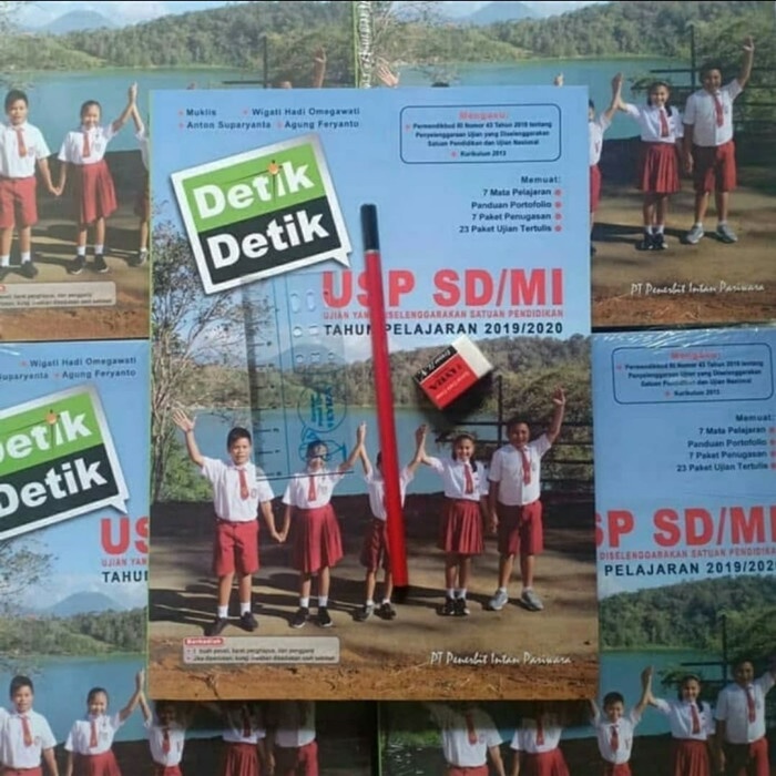 

❤BISA COD❤ paket Buku Detik Detik UN SD/MI 2018/2019 intan pariwara