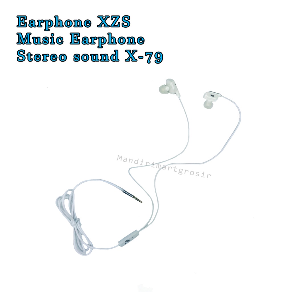 earphone XZS * Music Earphone * Stereo sound * X-79