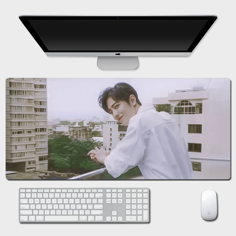 Mouse Pad Ukuran Besar Tebal Motif Anime Xiao Zhan Sean Xiao Untuk Meja Komputer Pc