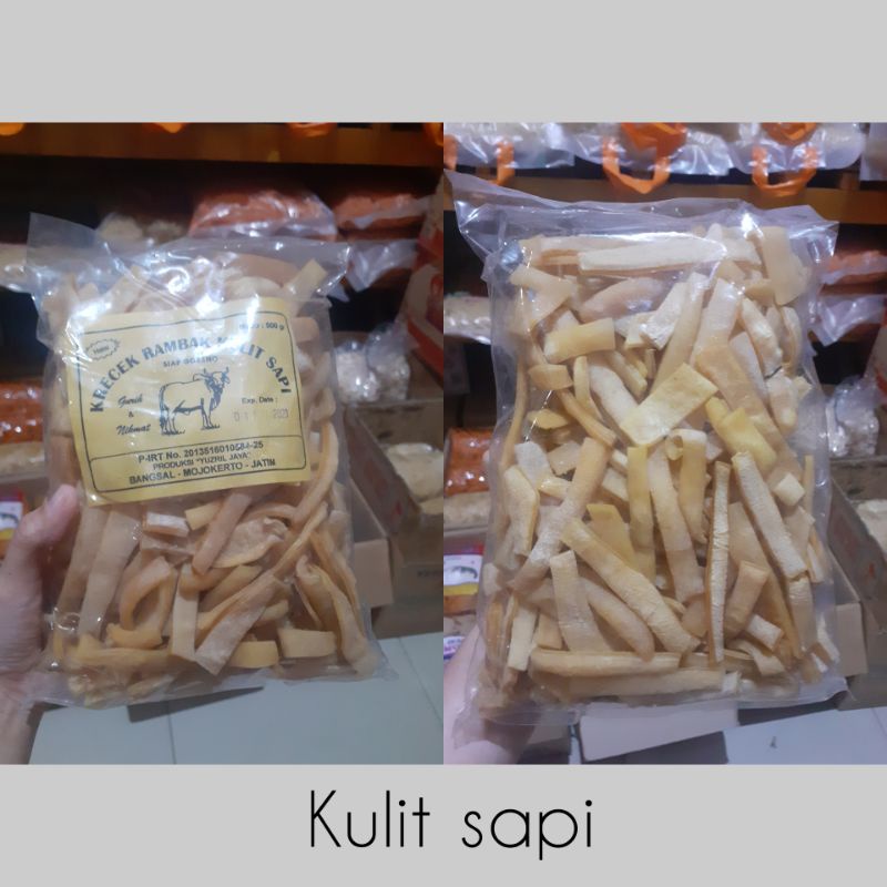 Jual Kerupuk Rambak Kulit Sapi Shopee Indonesia