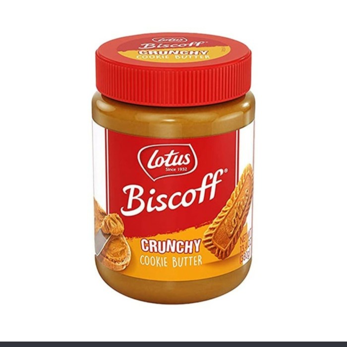 

LOTUS BISCOFF SPREAD CRUNCHY 400 GR SELAI KARAMEL UKURAN BESAR