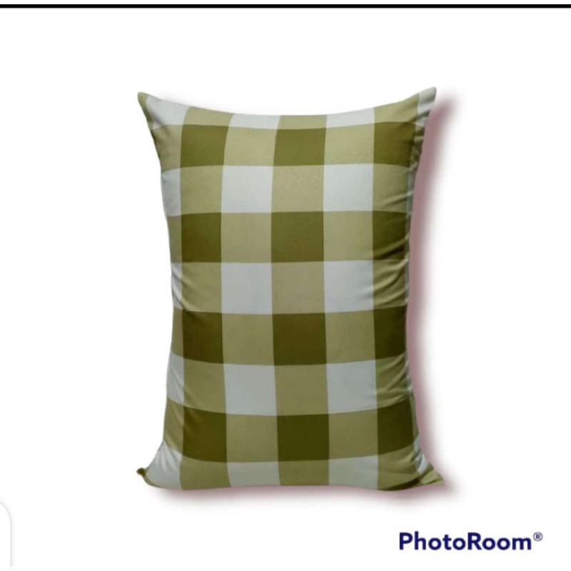 SARUNG BANTAL KOTAK /SARUNG GULING KOTAK  EMILY