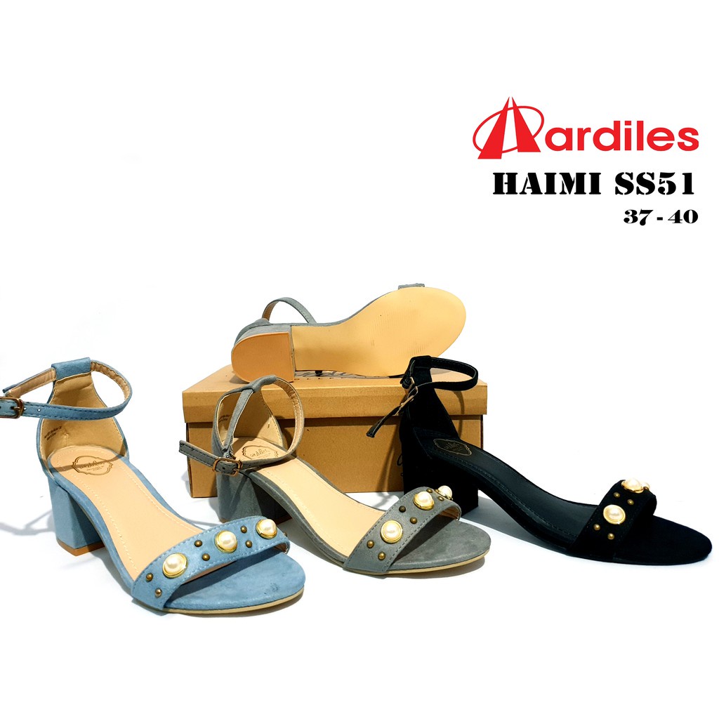 SANDAL HAK TAHU 4 5CM ARDILES SANDAL WEDGES SANDAL HAK FASHION WANITA SANDAL ARDILES HAIMI SS51 SANDAL PESTA
