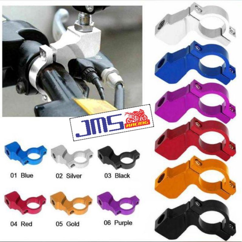 Dudukan Breket Spion Kleman Spion Cnc import all motor mio beat vario vixion cb fu sonic mx cbr pcx