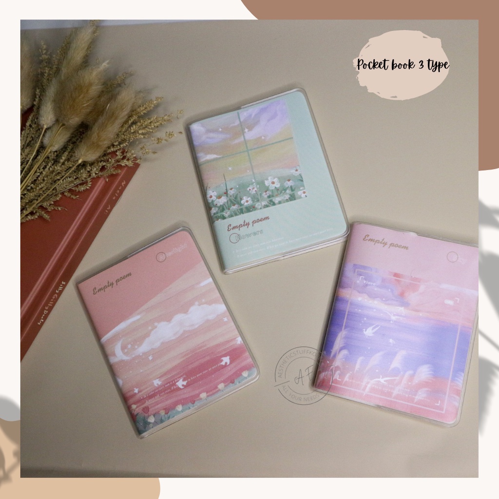 

Mini notebook A7 buku catatan pocketbook