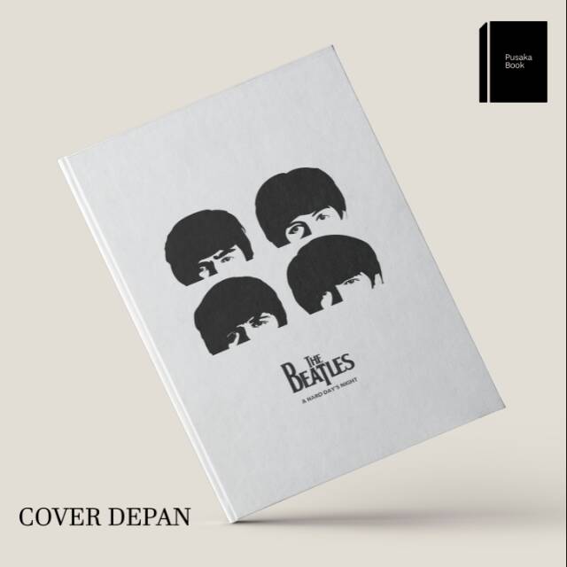 

Buku tulis the beatles,A6, 100 lembar