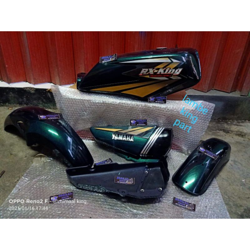 Tangki RX king 2002 hijau full set
