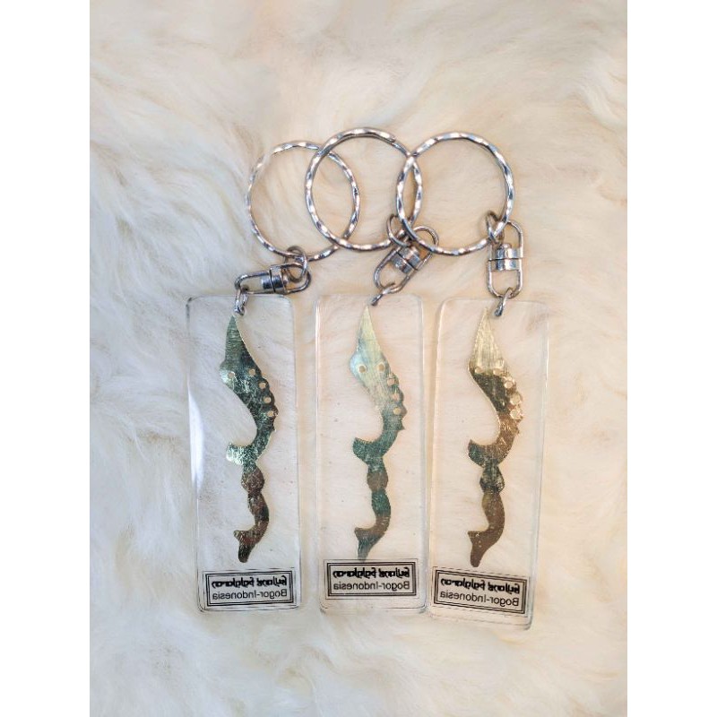 Gantungan Kunci Kujang Kuningan