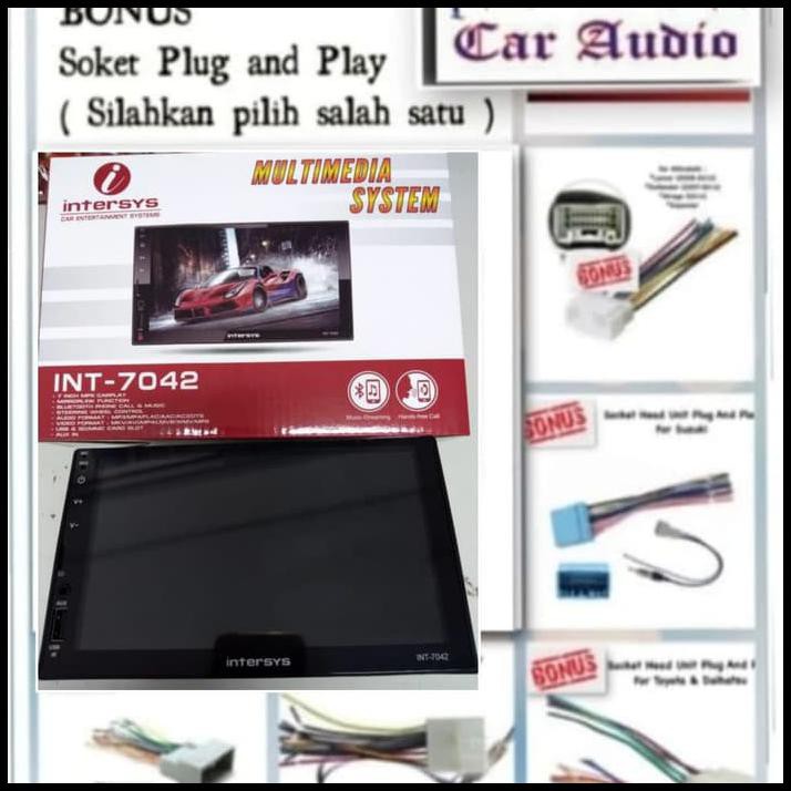 Promo Terbatas!! Double Din Head Unit Nakamichi Na 3101I 7 Inch