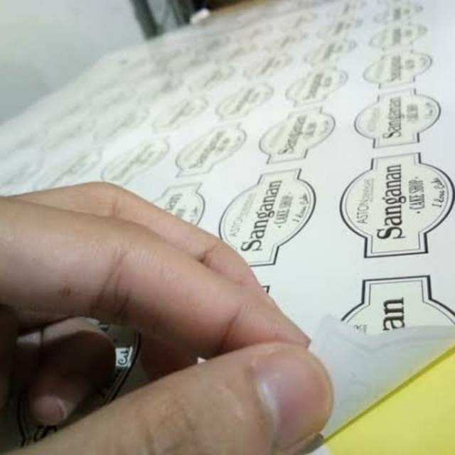 

Print n cut stiker (bontak, vinyl, transparan)