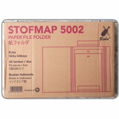 

Stop Map / Map 5002 Biola / Map Kertas Tebal