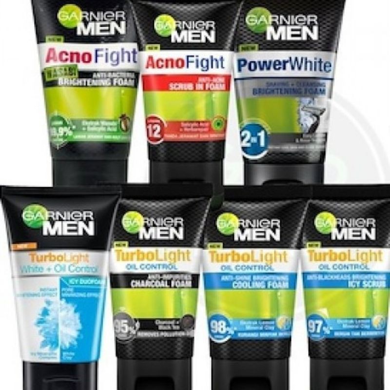Jual Garnier Men Facial Wash All Variants 100ml Shopee Indonesia