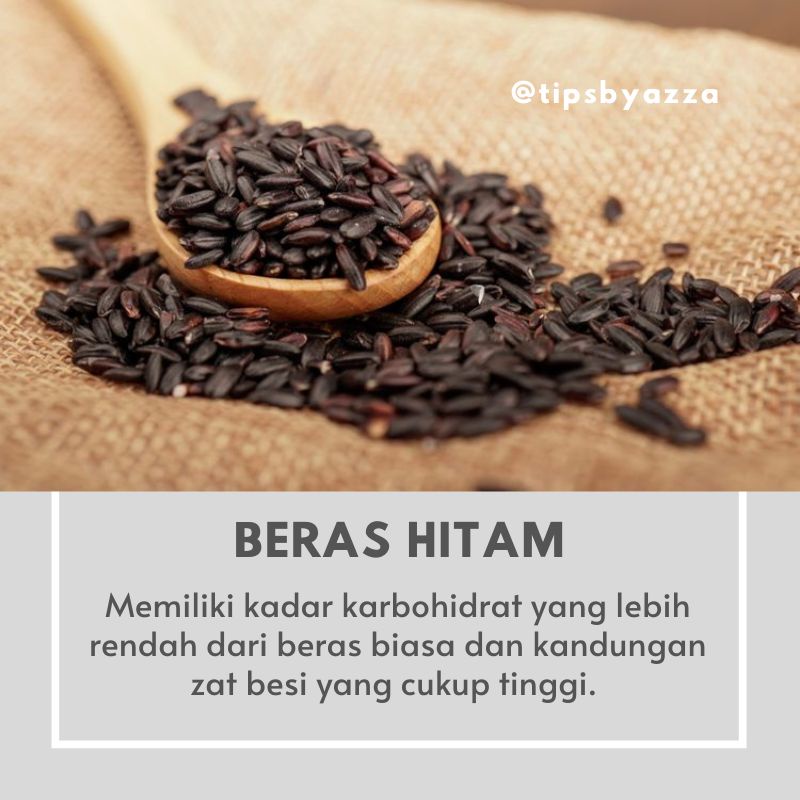 Beras Hitam Organik Mlatiharjo Kemasan Vakum 1kg Penurun Diabetes Kolesterol Jantung