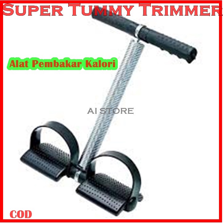 Super Tummy Trimmer Alat Olah Raga Alat Fitnes Sit Up Gym KesehatanTubuh Pembakar Lemak Perut