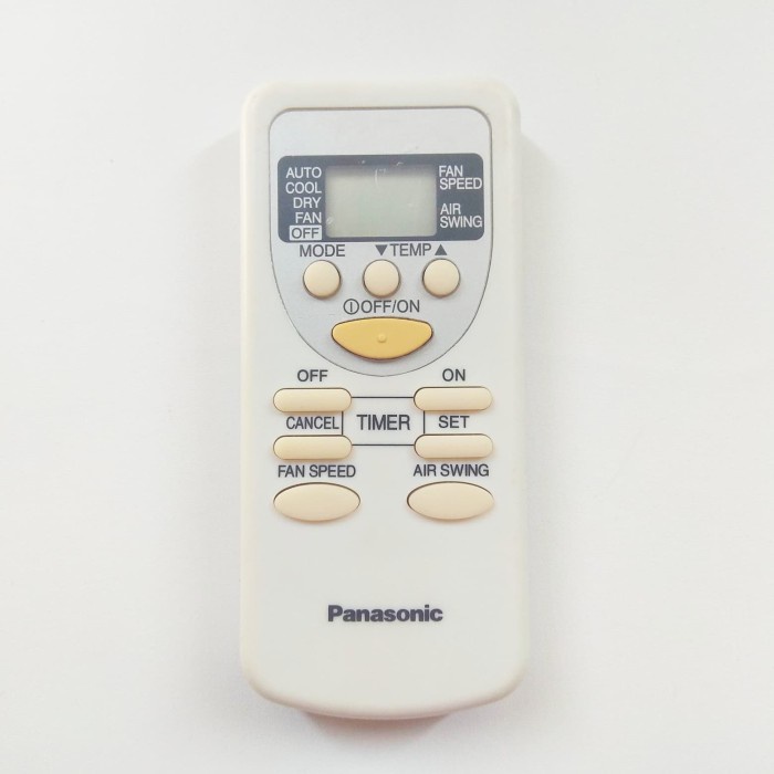 Remot/Remote Ac Panasonic Eolia A75C2711 Ori/Original/Asli #98
