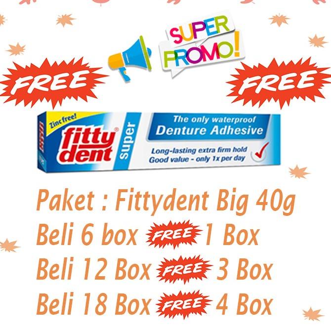 Fittydent Big Lem Gigi Palsui