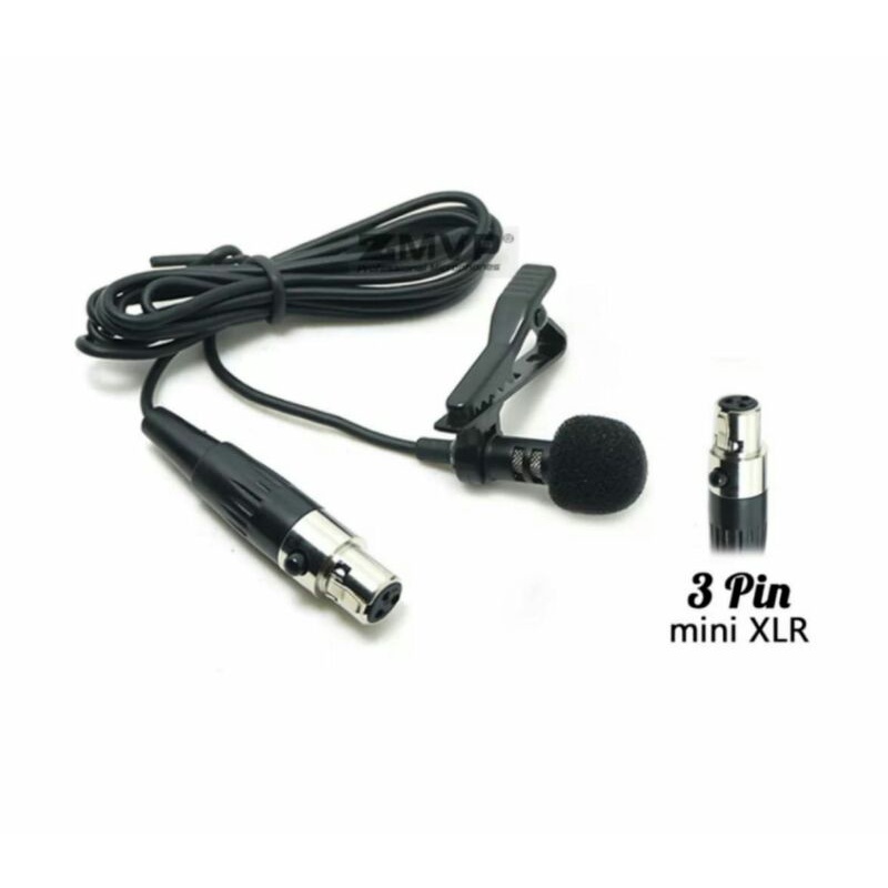 mic jepit clip on headset bando colokan jack xlr canon 3 pin lavalier mikrofon microphone kondenser 