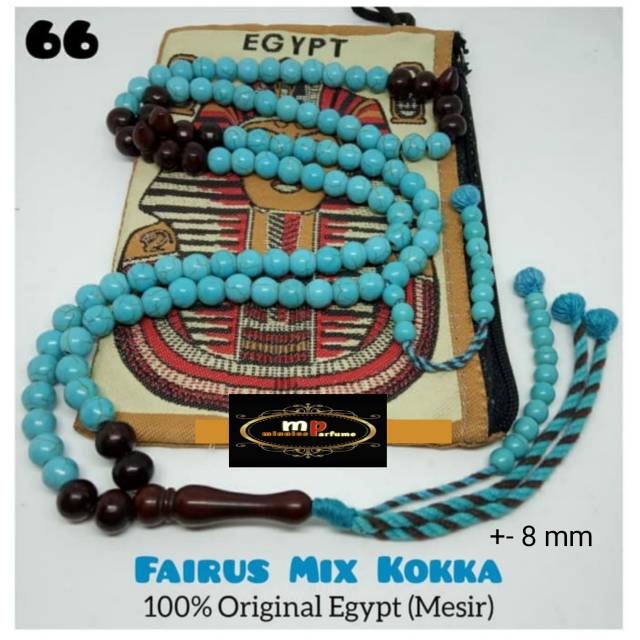 MP tasbih fairuz mix kokka original 100 % import mesir