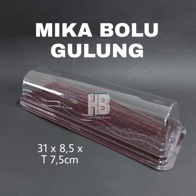 Kotak Mika Bolu Gulung 30cm