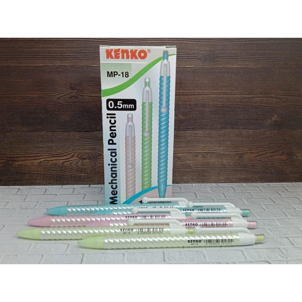 

PENSIL MEKANIK ULIR KENKO MP-18 1 PACK ISI 12