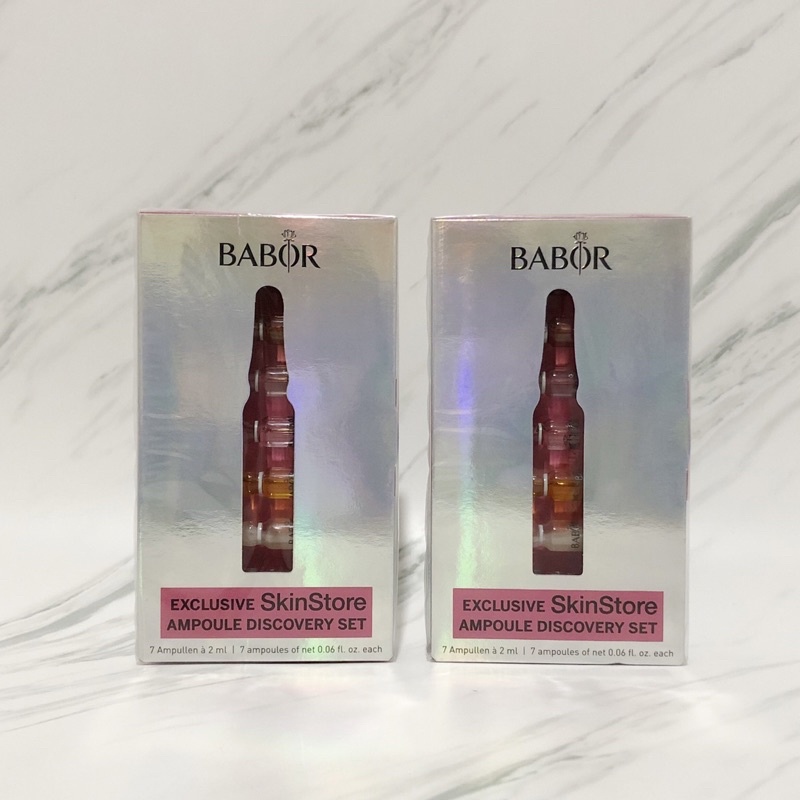 Jual BABOR Ampoule Discovery Set HYDRA PLUS + PERFECT GLOW + COLLAGEN