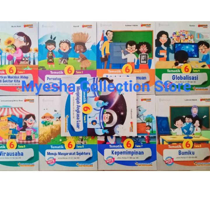 Langsung Beliii.. Tematik SD kelas 6 Tema 1,2,3,4,5,6,7,8,9(Tiga Serangkai)