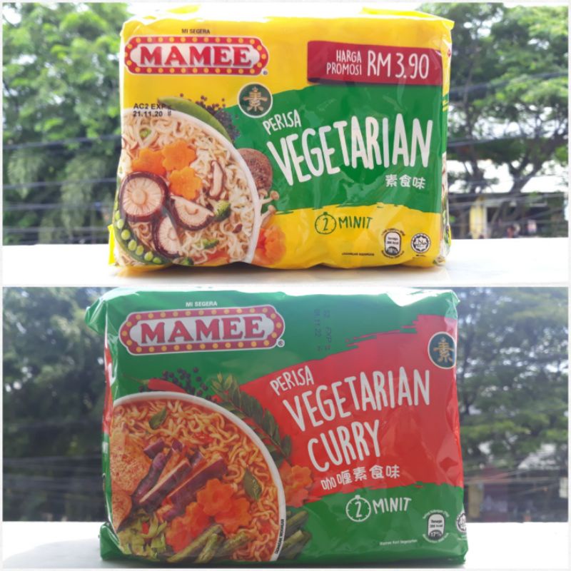 

Mie Mamee Instant rasa Sop / Curry - Kari Vegetarian