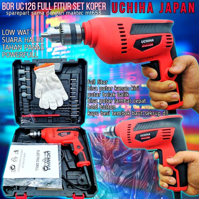 BOR LISTRIK 10 MM UC-126 MERK  UCHIHA