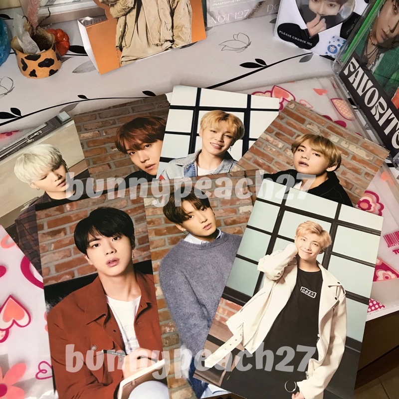 [READY STOCK] BTS X MEDIHEAL POSTCARD OFFICIAL SET MEMBER