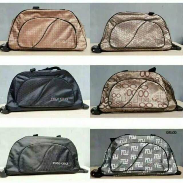 trolly polo gear / tas pakaian pakai roda