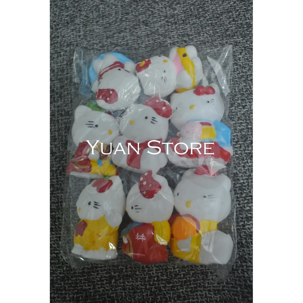 Hello Kitty Set | Hiasan Ulang Tahun | Hiasan Kue Tart | Hiasan Kue