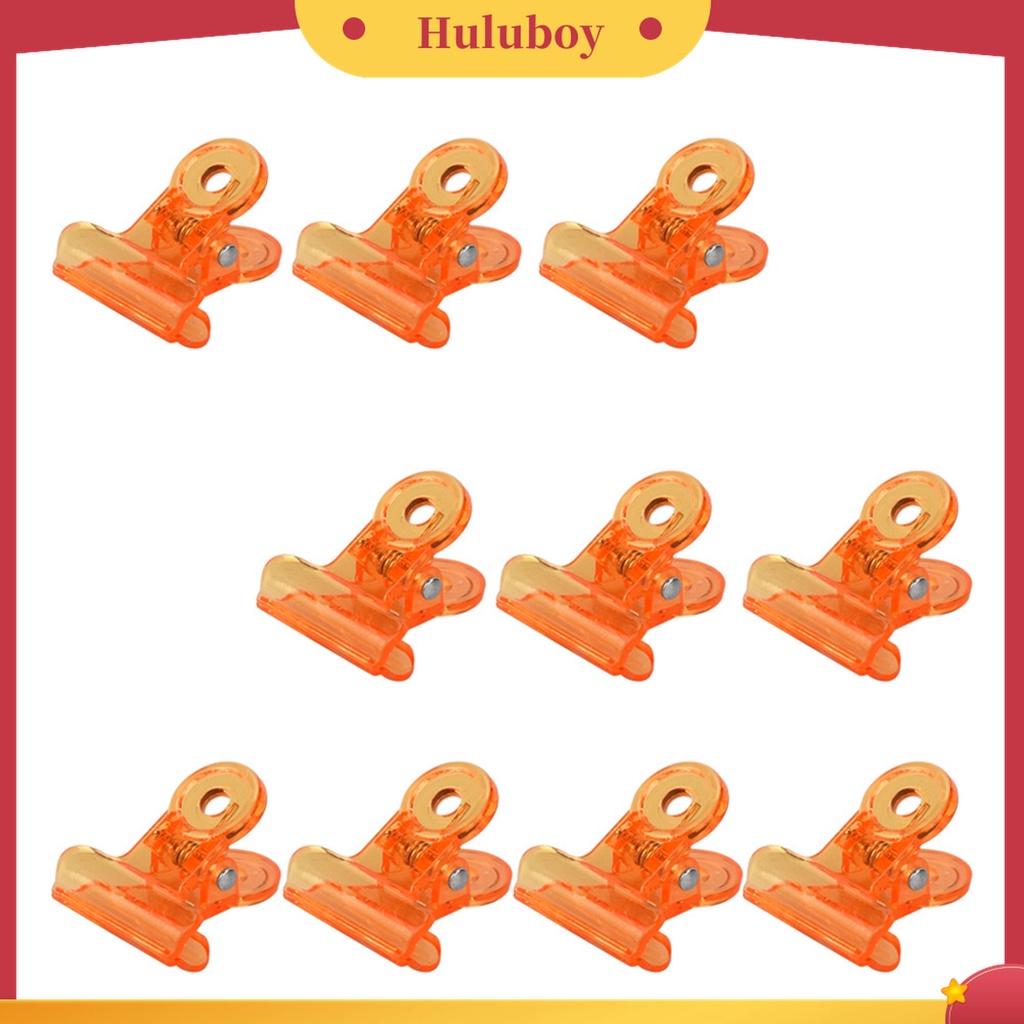 Huluboy Huluboy♡ 10pcs Klip Penjepit Extension Kuku Untuk Manicure