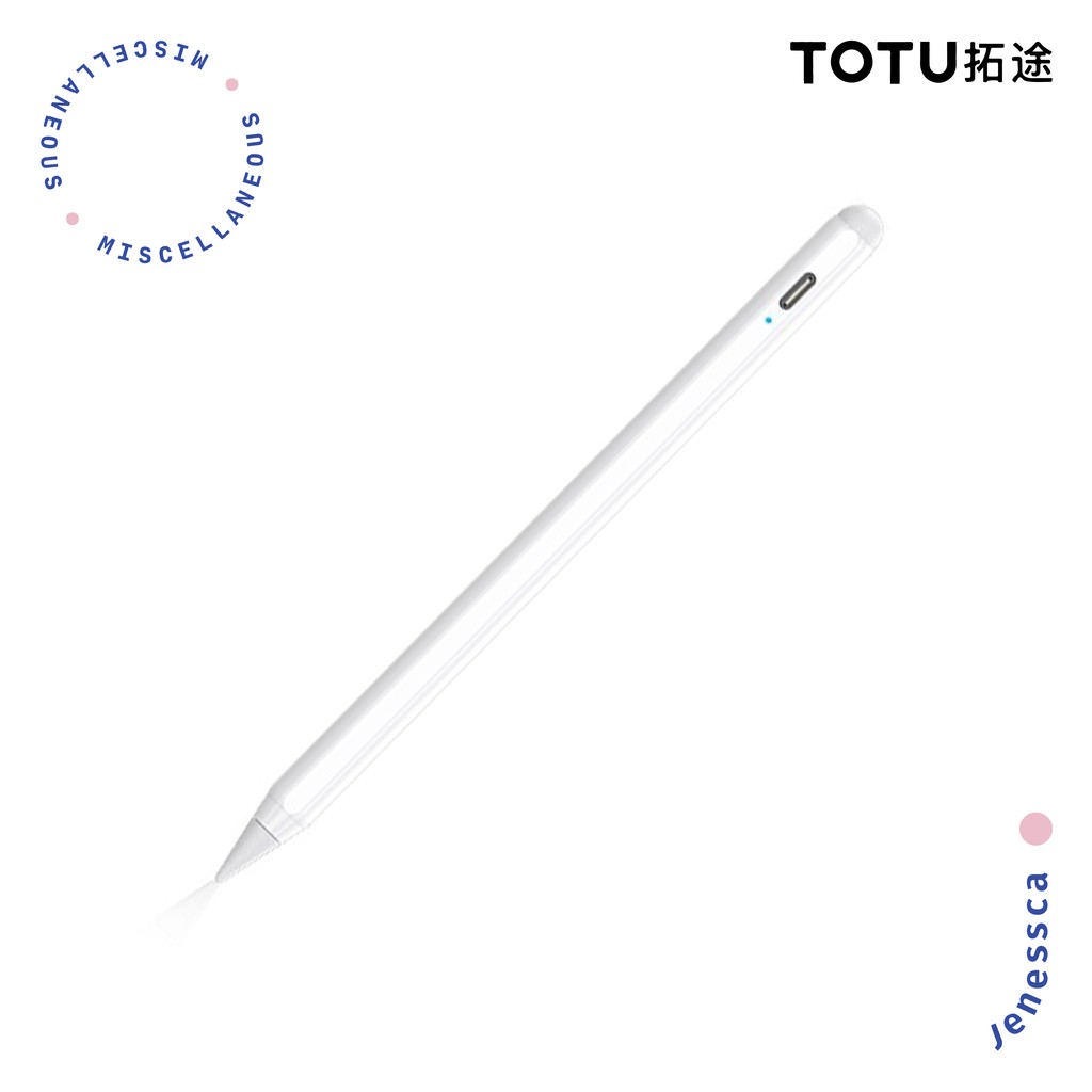 TOTU Stylus Pencil Generasi 2 untuk iPad Pro/Air/iPad 6/7/8/9/Mini 5/6 2018-2021