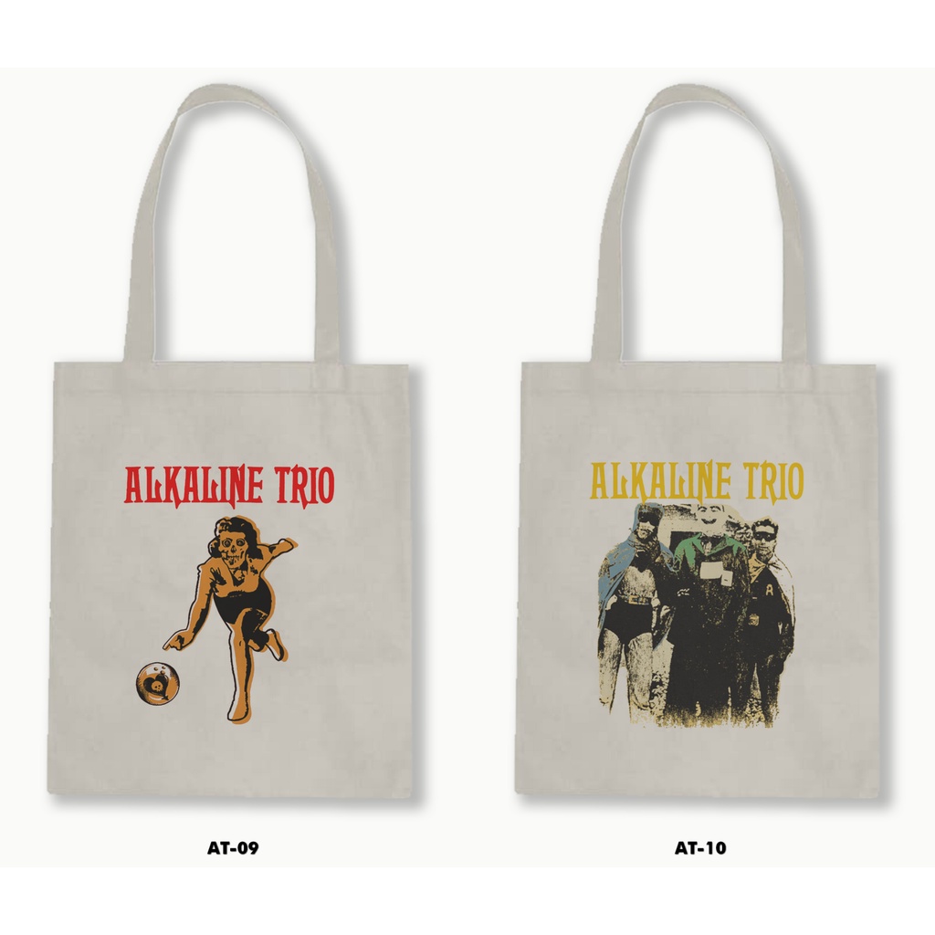 TOTE BAG BLACU - ALKALINE TRIO