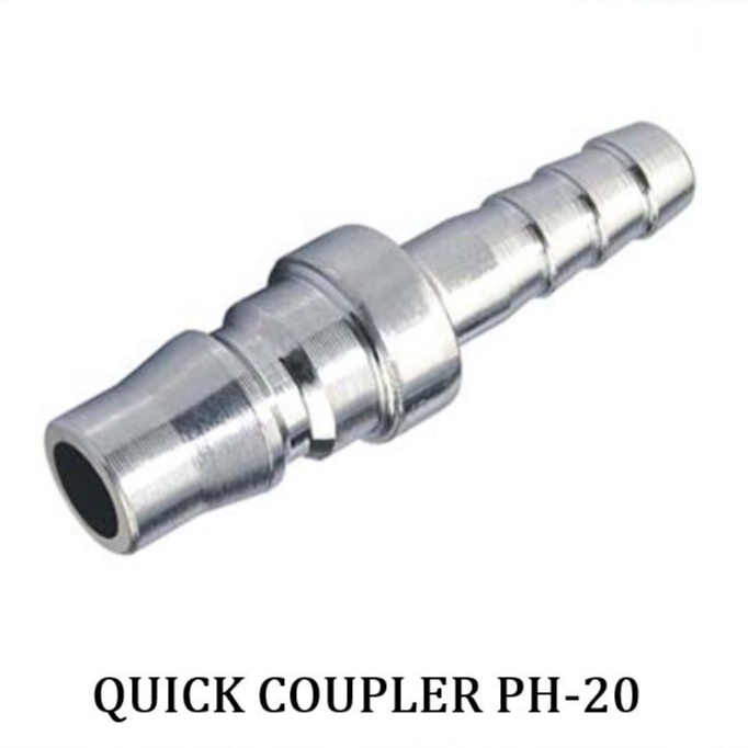 Quick Coupler PH 20 Sambungan Selang Kompresor Recoil Cuk Kopler PH20