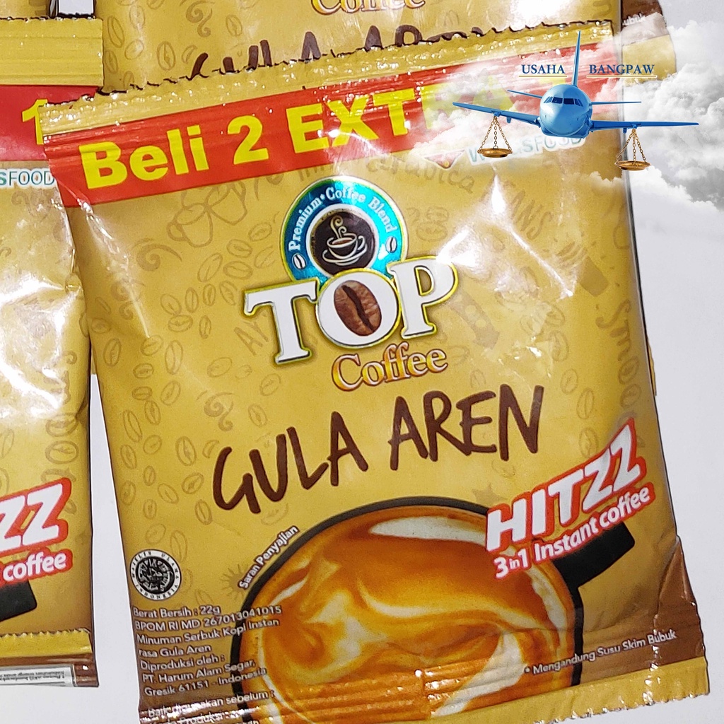 

Top Coffee Gula Aren 6 Sachet X 25g