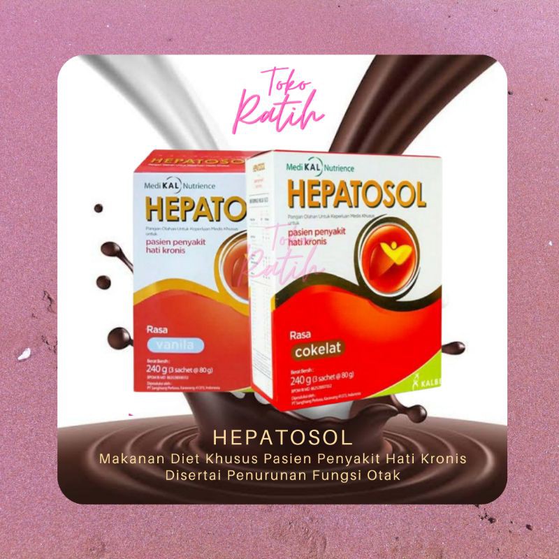 

Hepatosol - Nutrisi Khusus bagi Pasien Gangguan Hati