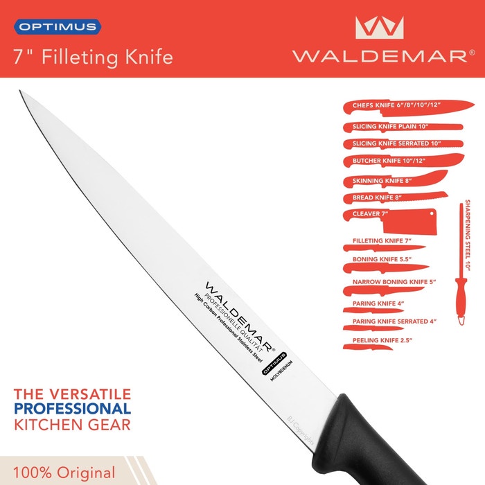 Waldemar Pisau Filet 7" / Filleting Knife promo