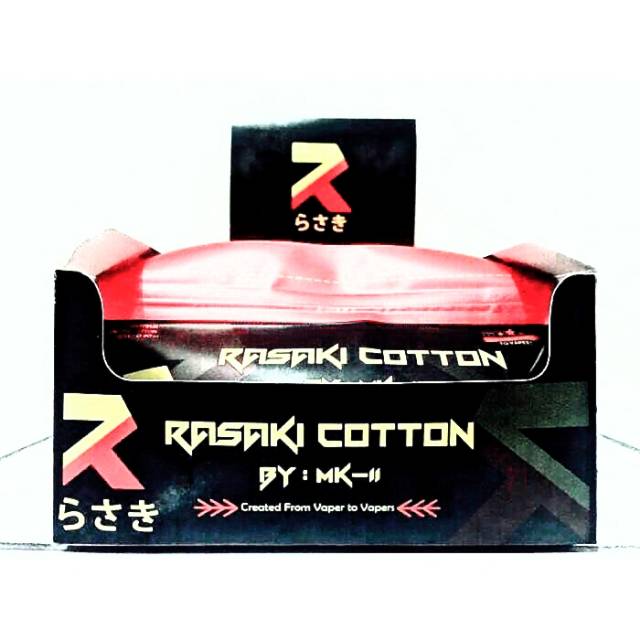 RASAKI COTTON / KAPAS RASAKI MK2 PREMIUM COTTON ORI 100% UANG KEMBALI