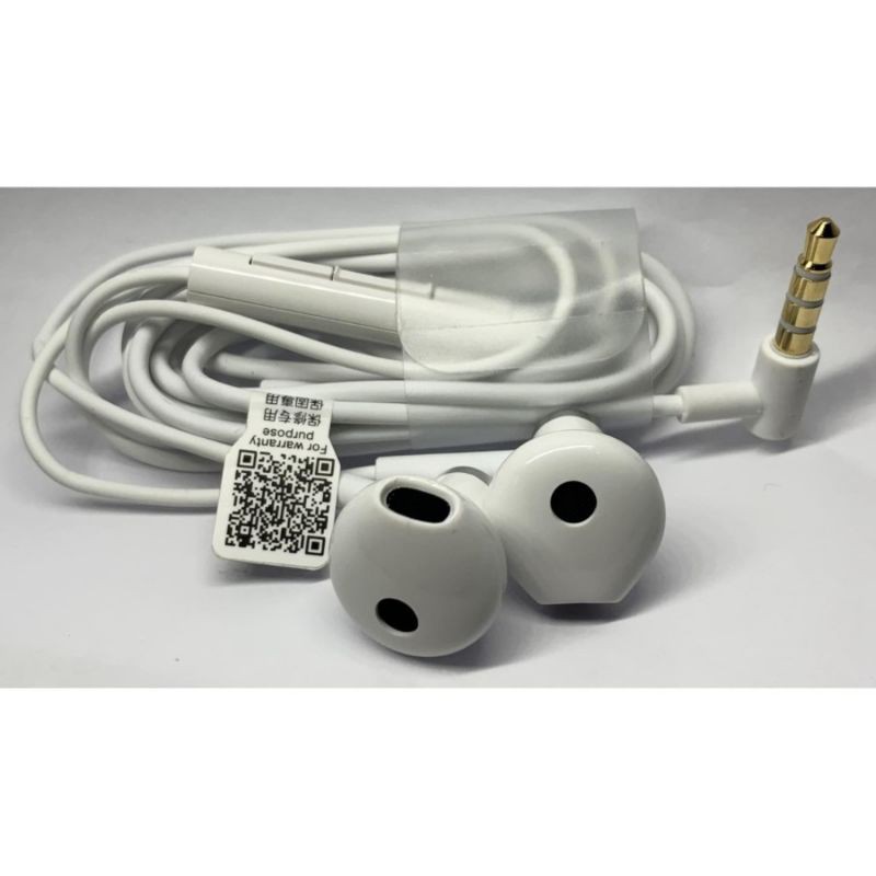 Earphone Handsfree Xiaomi Poco M3 Dual Driver Jack 3.5mm ORIGINAL