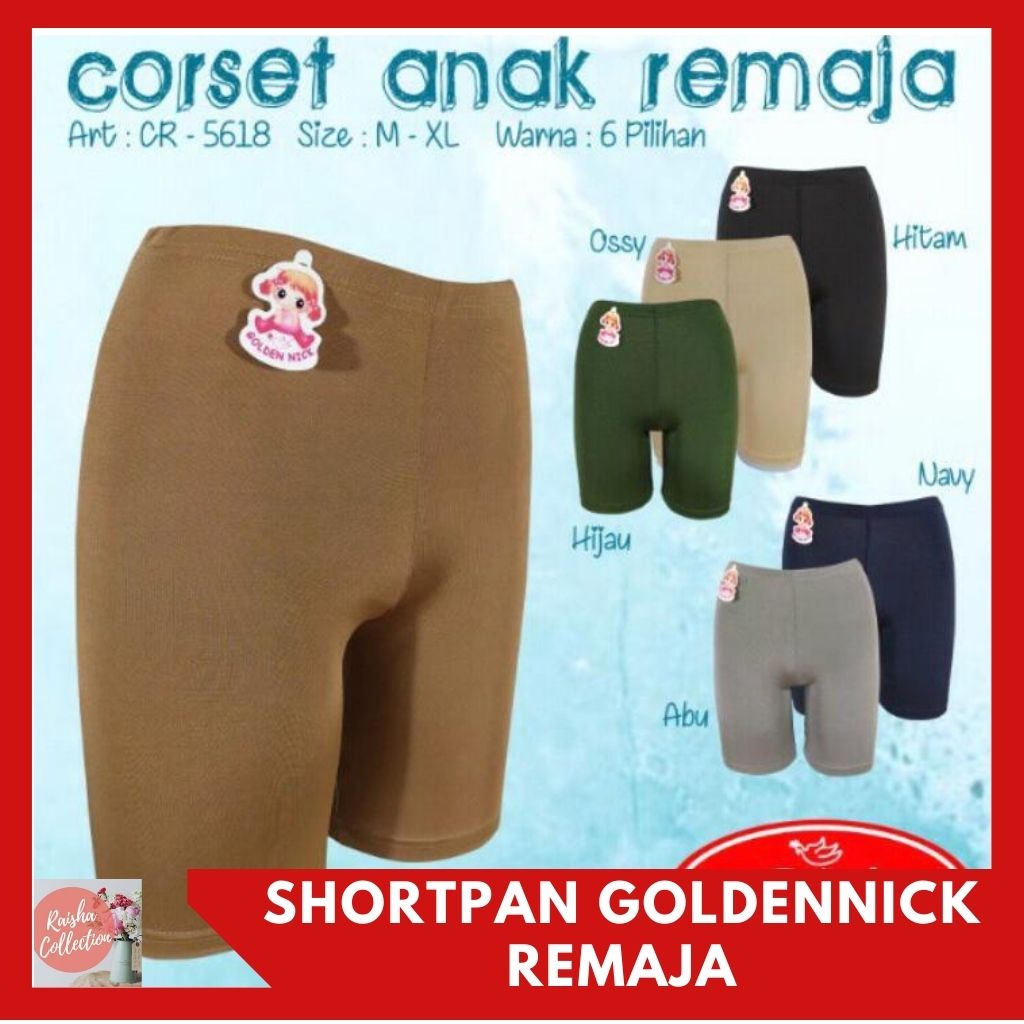 RC SHORT PANT BERMERK /CELANA HOT PANTS/CORSET CEWEK/CORSET GOLDEN NICK