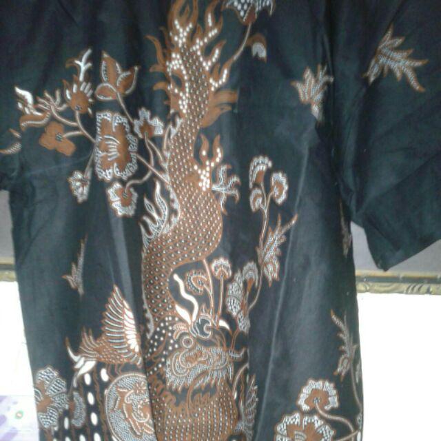 Warmadewa Pen Rajasakti Kemeja Batik Pria Eksklusif Lengan Pendek Katun Primisima Berfuring