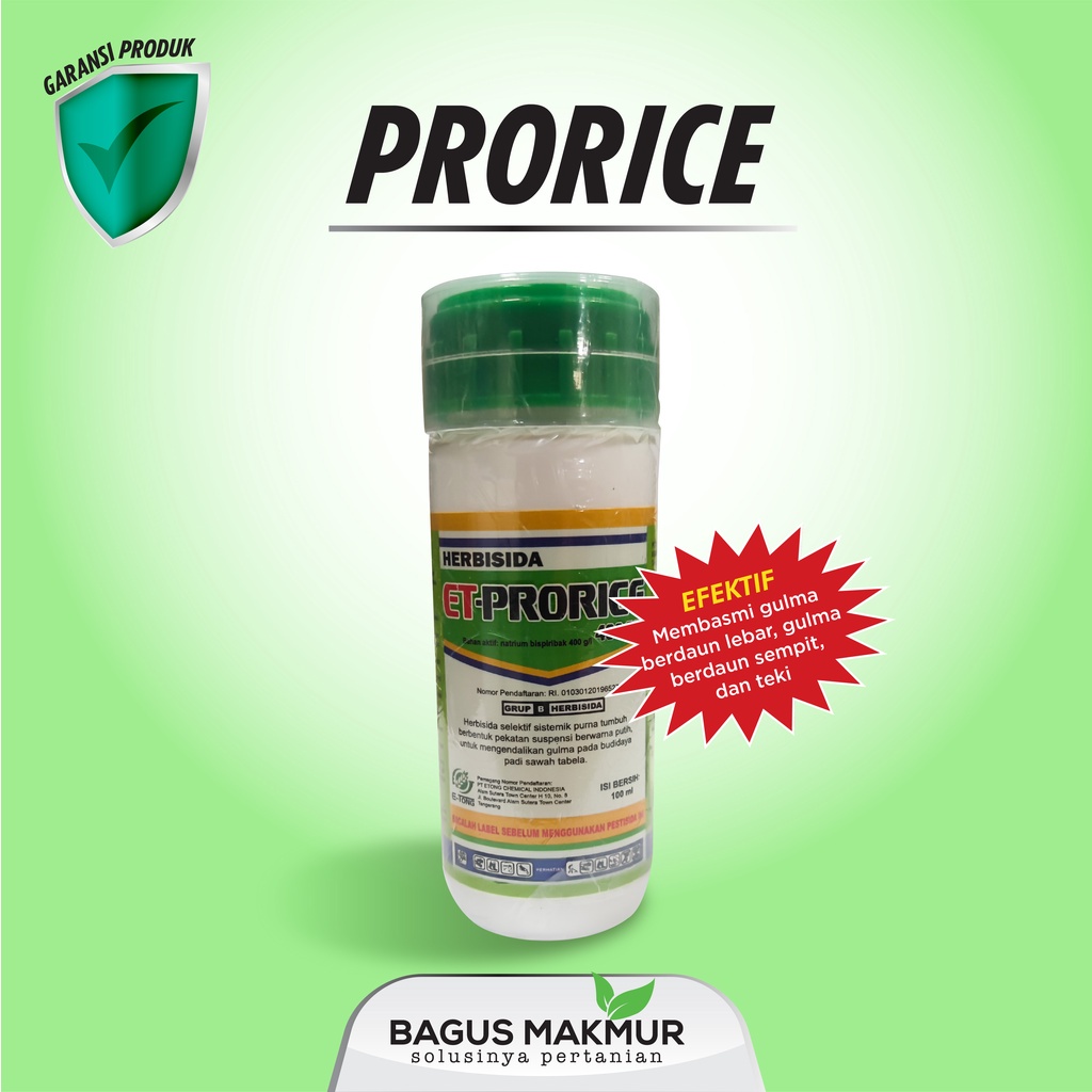 OBAT RUMPUT PADI ET-PRORICE 100 ML