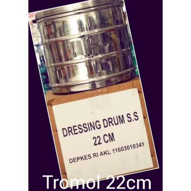 Dressing Tromol 22cm