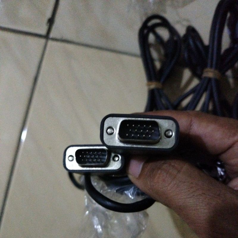 Kabel Vga original dell second jaminan original panjag 1m