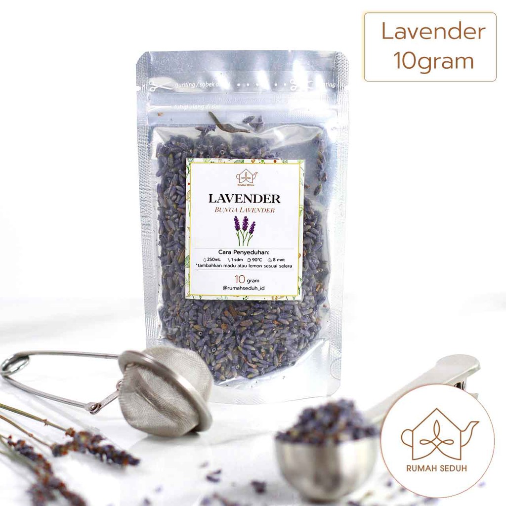 

10gr Teh Lavender / Lavender Tea / Bunga Lavender Kering