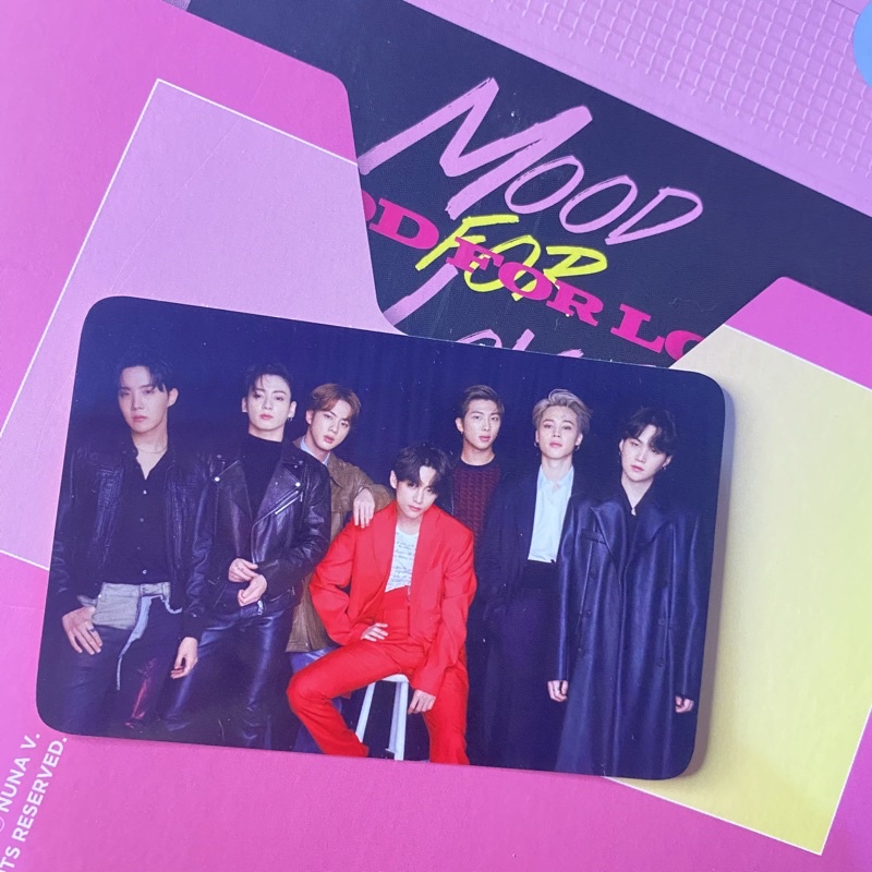 BTS photocard OT7 dicon magz benefit ktown BTS photocard grup dicon benefit ktown