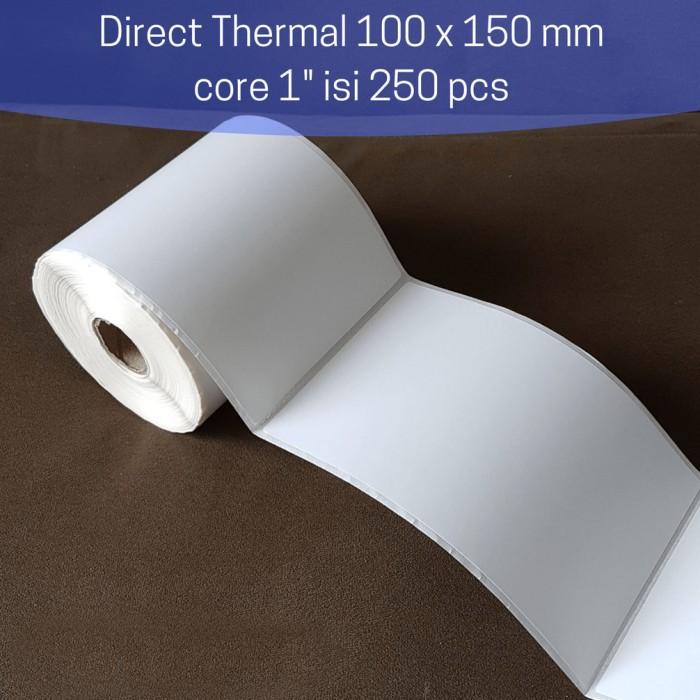 

Kertas | Kertas Label Thermal 100 X 150 Barcode Printer 250 Pcs